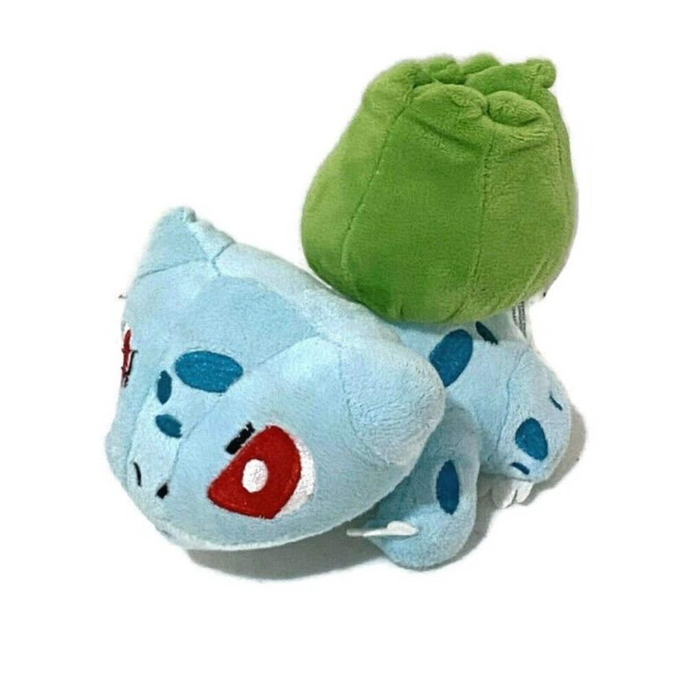 Pokemon Center Bulbasaur Plush 5" Embroidered‎ Fushigidane Stuffed Animal 2000s